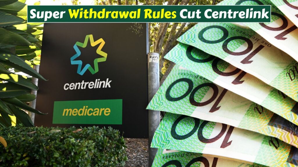 Super Withdrawal Rules Cut Centrelink